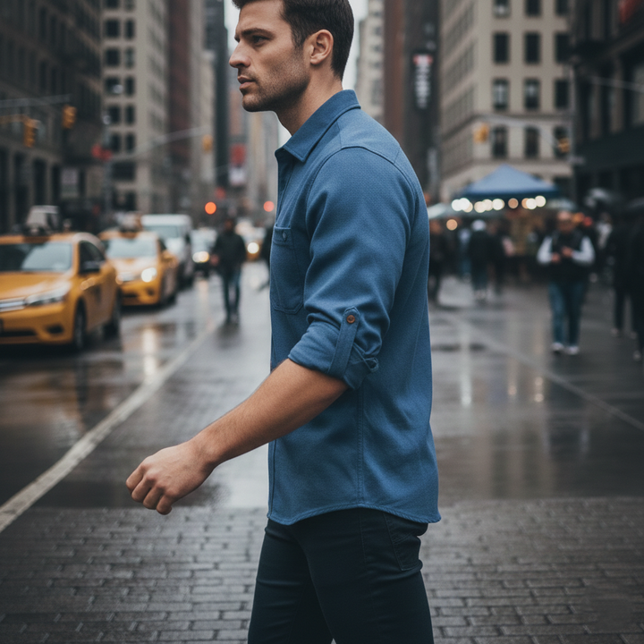 The Hudson Crossover Shirt - Heston Manor