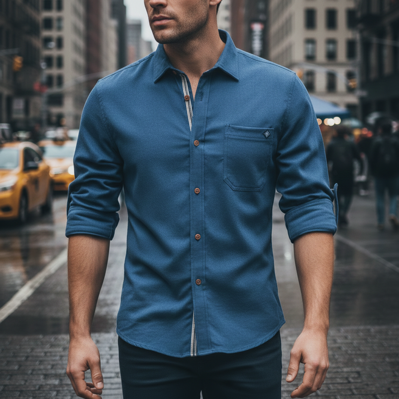 The Hudson Crossover Shirt - Heston Manor
