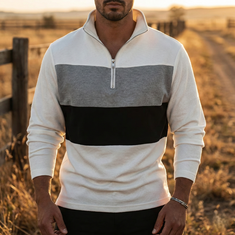 The Highland Quarter Zip - Heston Manor