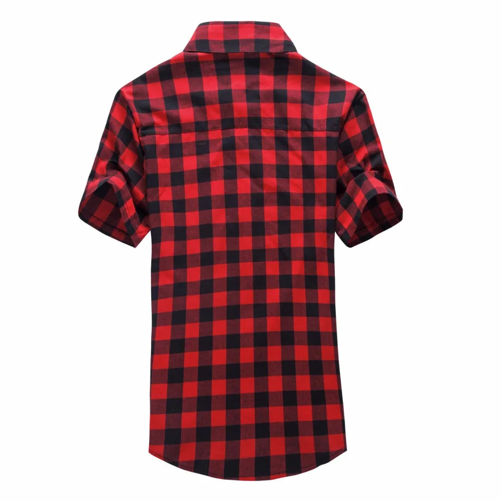 The Canyon Plaid Short Sleeve Shirt - Heston Manor