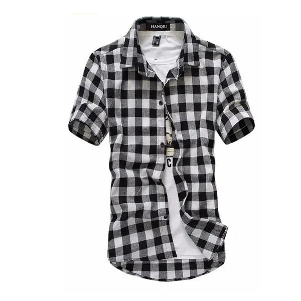 The Canyon Plaid Short Sleeve Shirt - Heston Manor