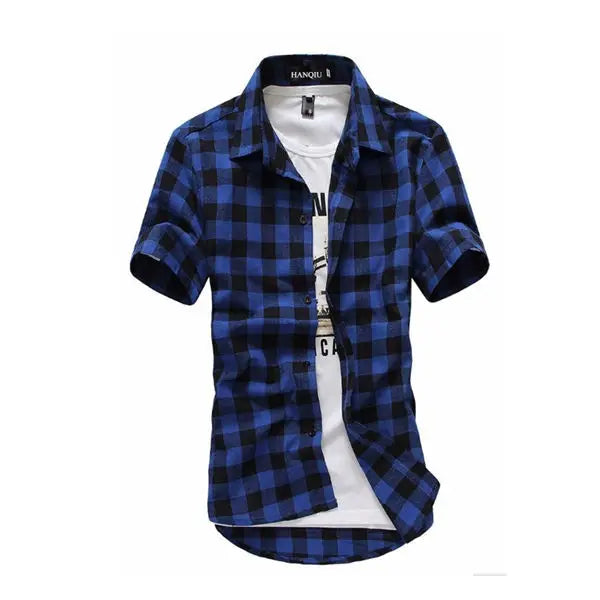 The Canyon Plaid Short Sleeve Shirt - Heston Manor
