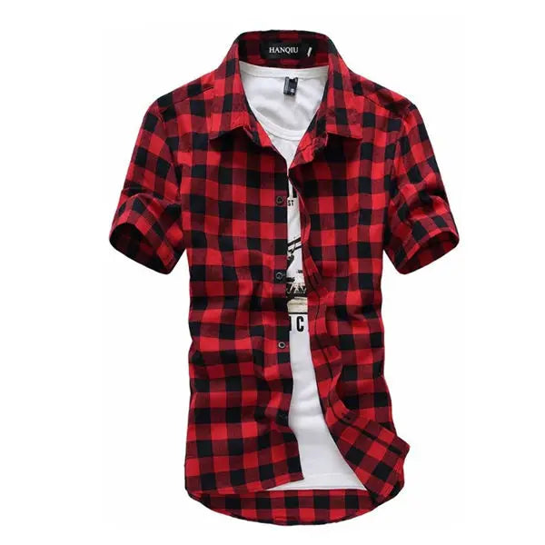 The Canyon Plaid Short Sleeve Shirt - Heston Manor
