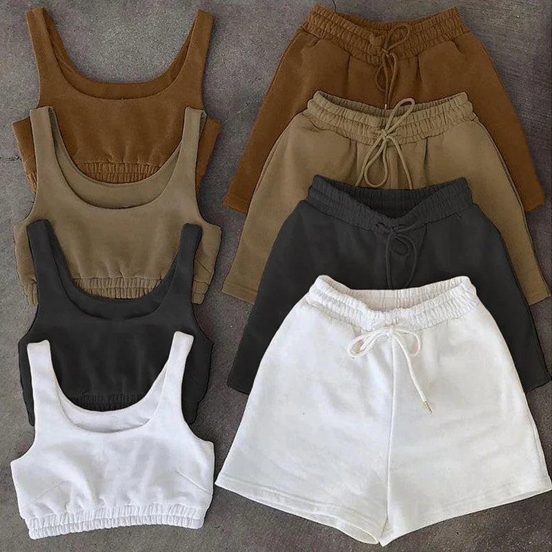 Women’s Two-Piece Workout Set - Heston Manor