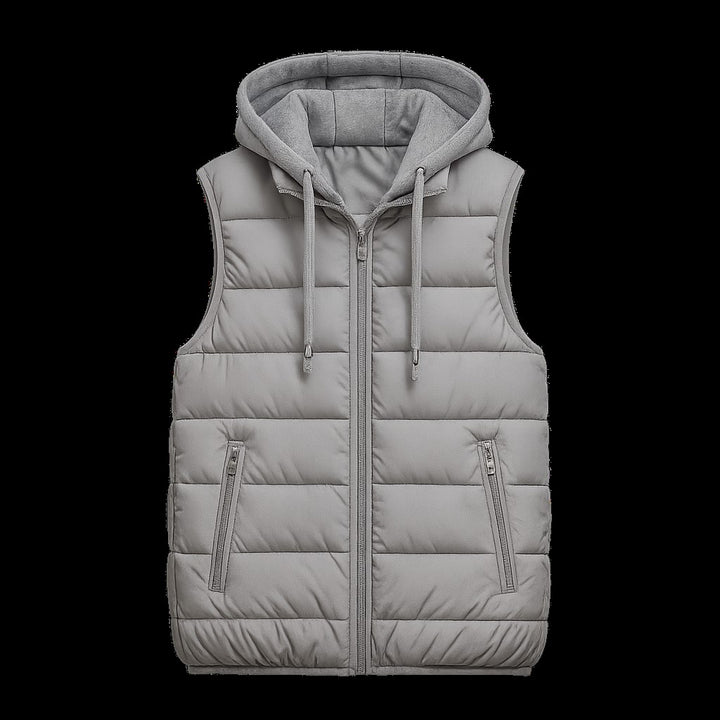 Men’s Quilted Hooded Vest - Heston Manor