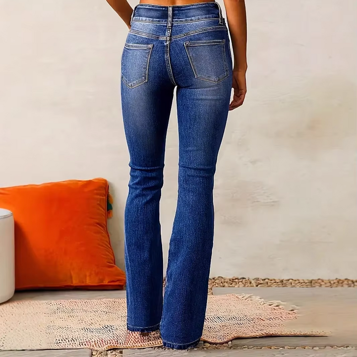 Women’s High-Rise Flared Jeans - Heston Manor