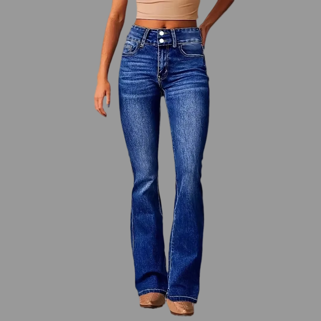 Women’s High-Rise Flared Jeans - Heston Manor