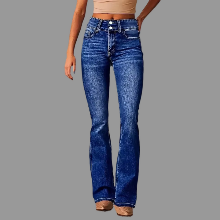 Women’s High-Rise Flared Jeans - Heston Manor