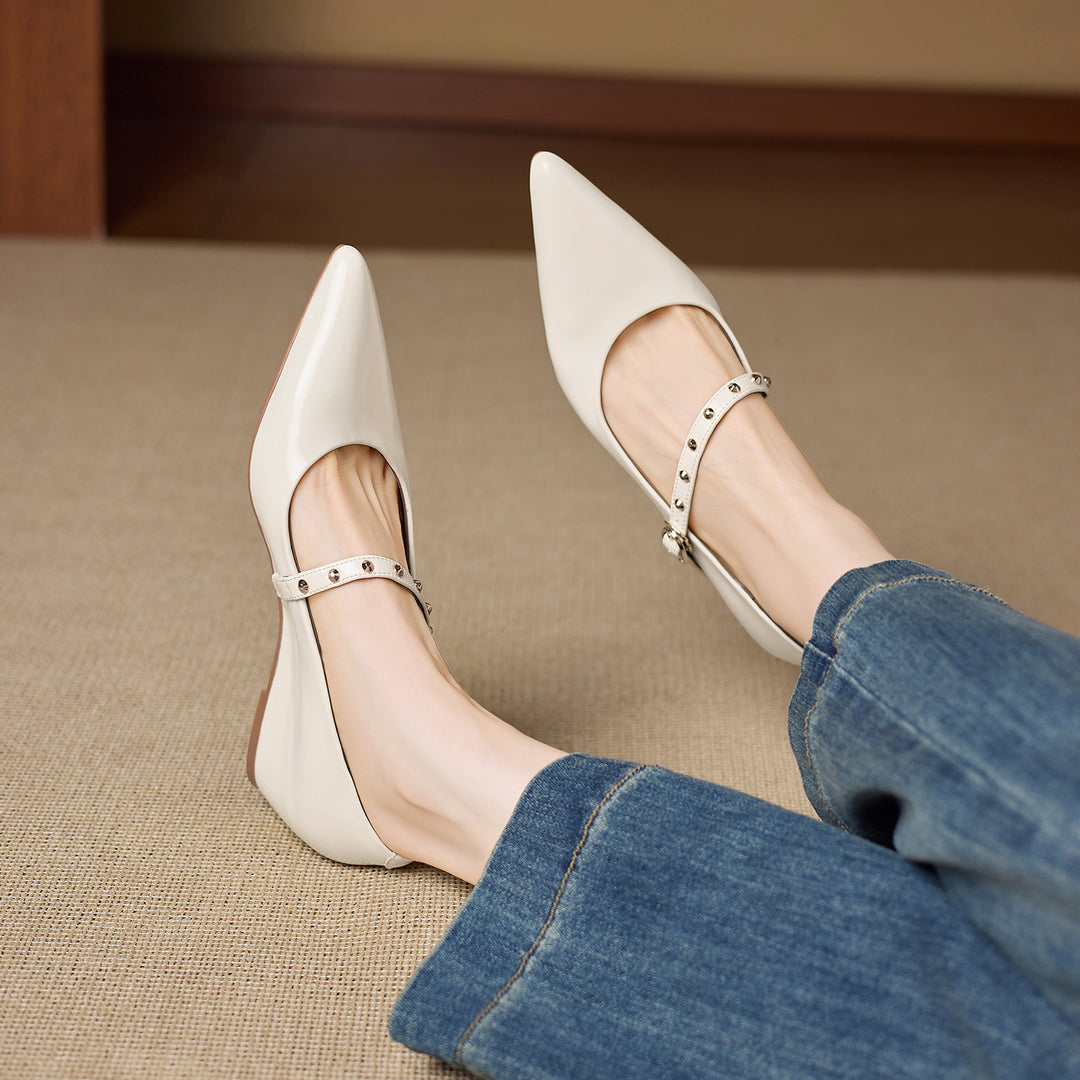 Benza Genuine Leather Flats