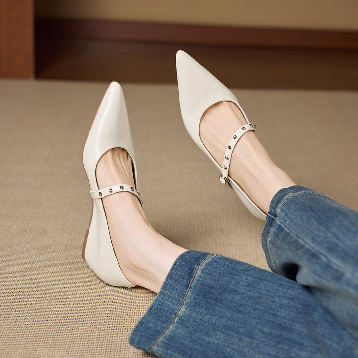 Benza Genuine Leather Flats