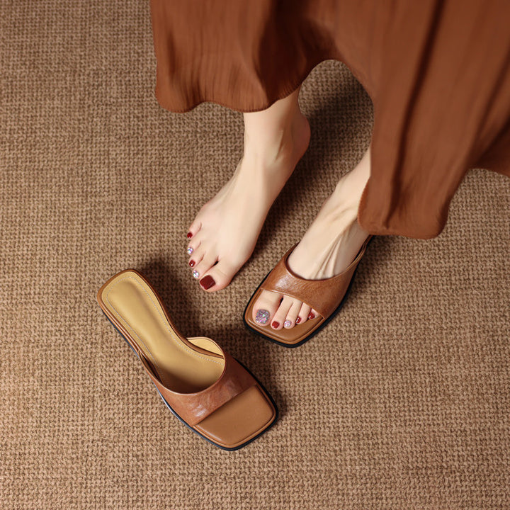 Harlen Genuine Leather Sandals