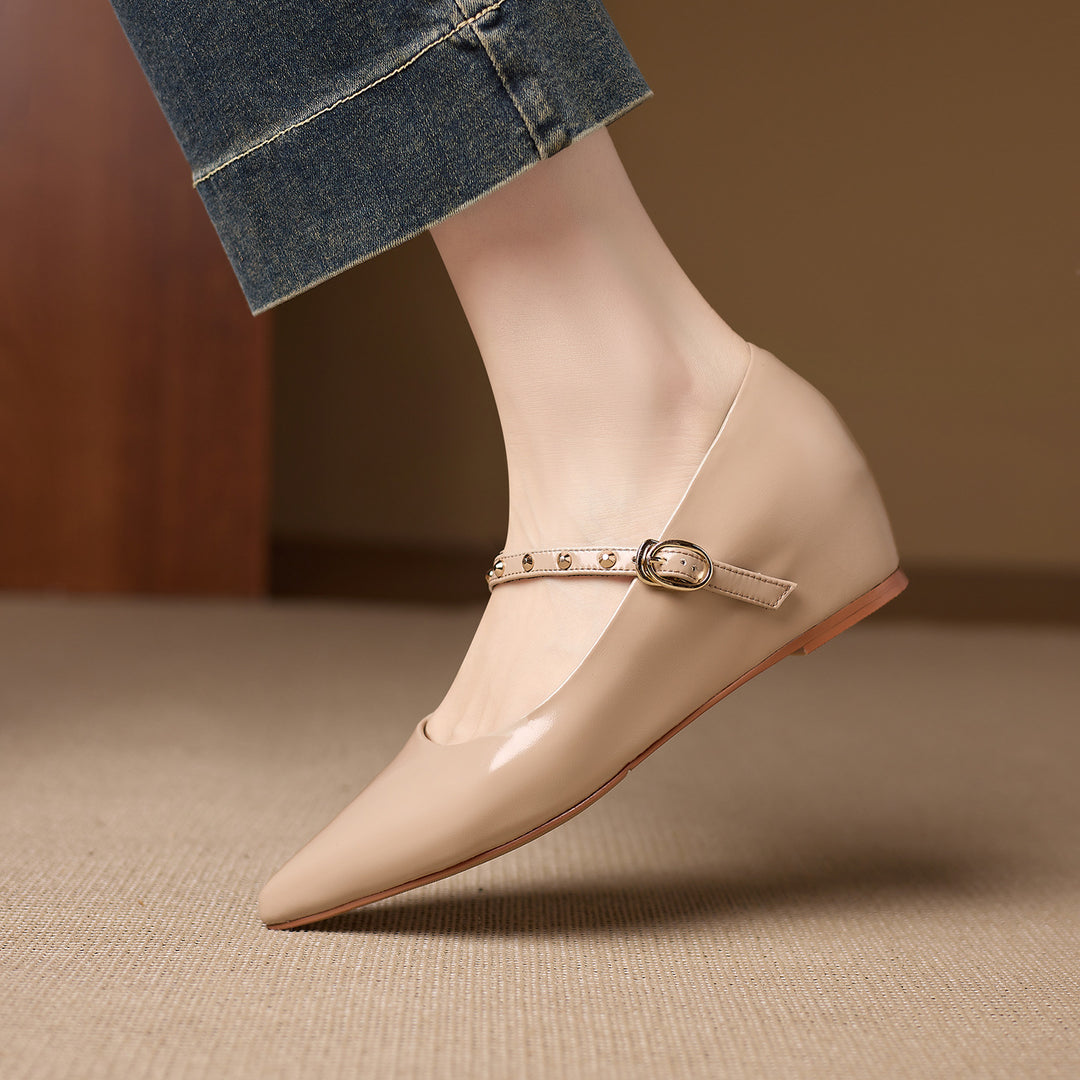 Benza Genuine Leather Flats