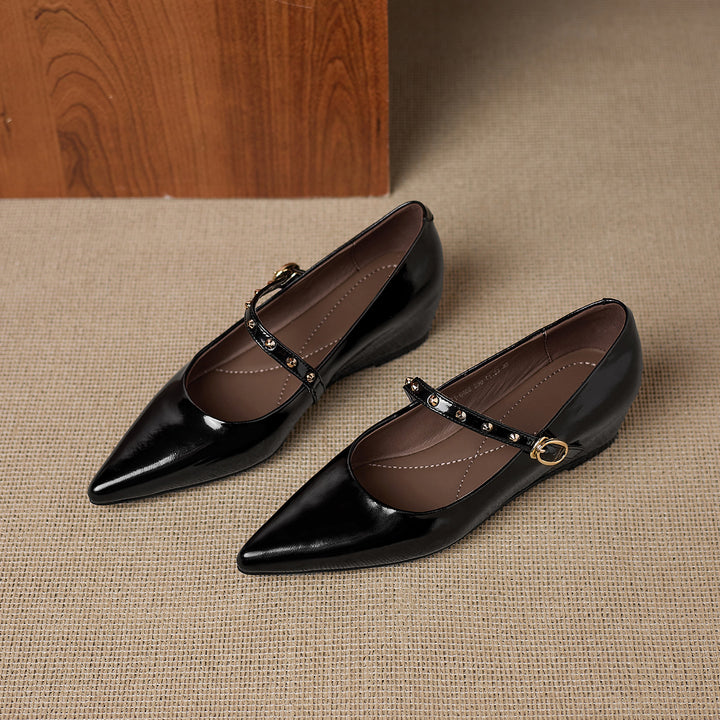 Benza Genuine Leather Flats