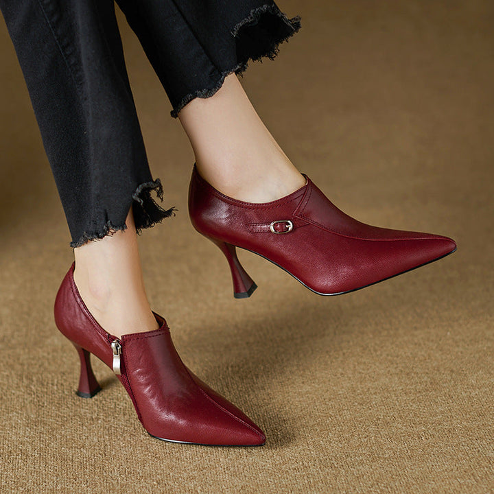 Mimi Genuine Leather Boots