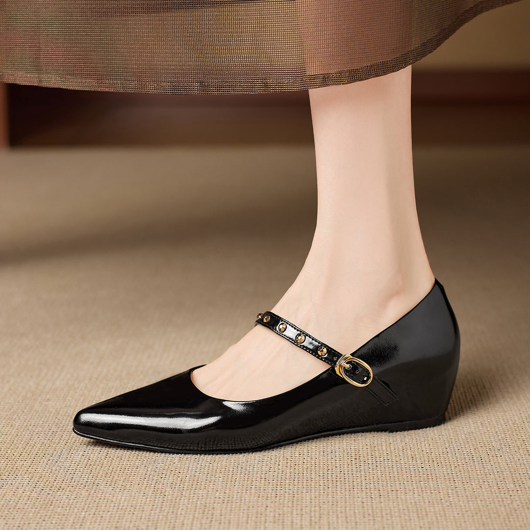 Benza Genuine Leather Flats