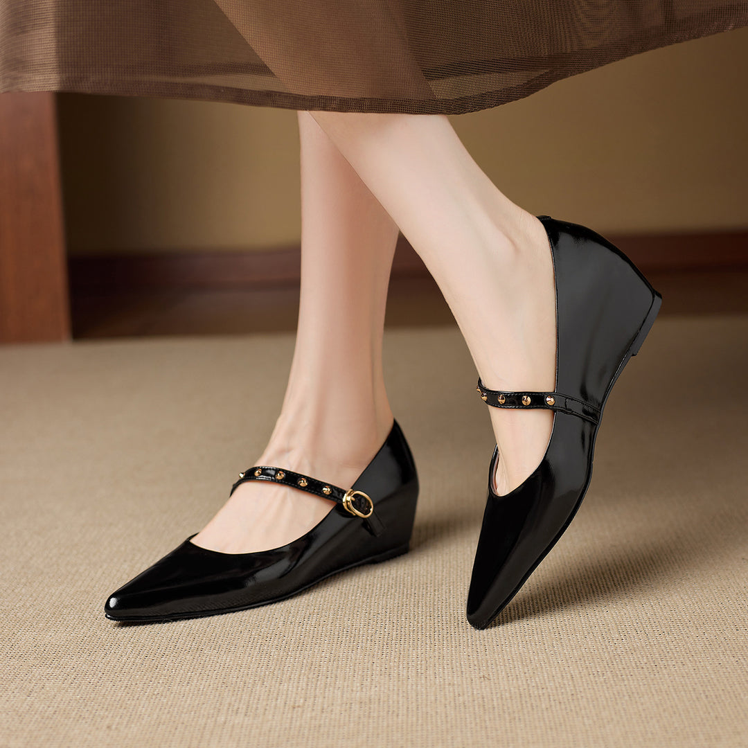 Benza Genuine Leather Flats