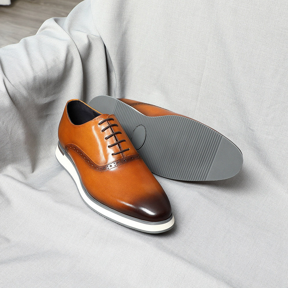 Quaro Cowhide Leather Oxford Shoes