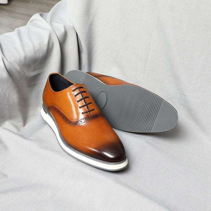 Quaro Cowhide Leather Oxford Shoes