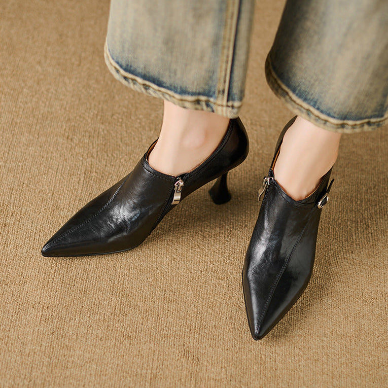 Mimi Genuine Leather Boots