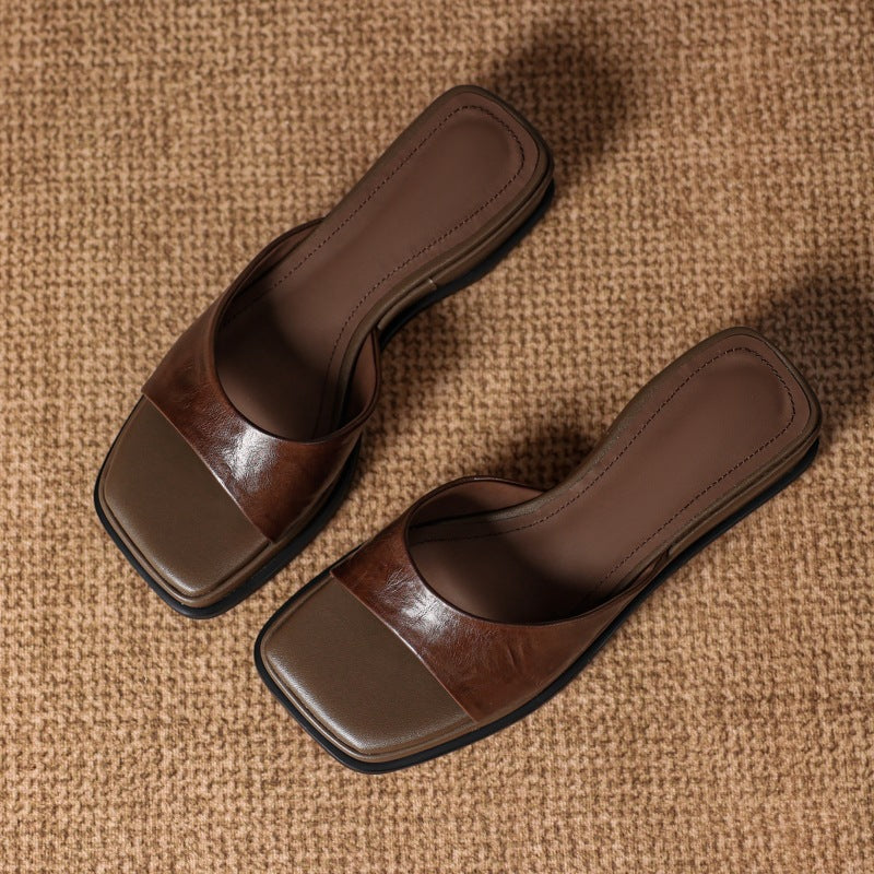 Harlen Genuine Leather Sandals