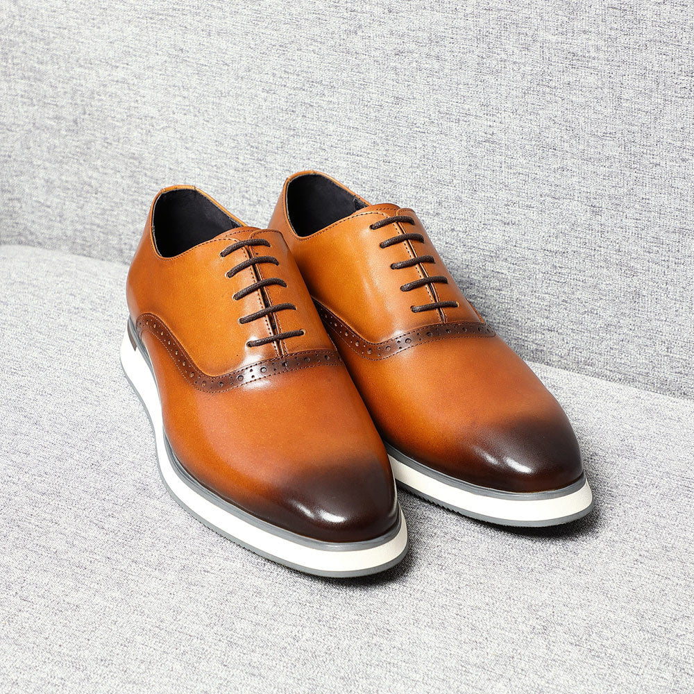 Quaro Cowhide Leather Oxford Shoes