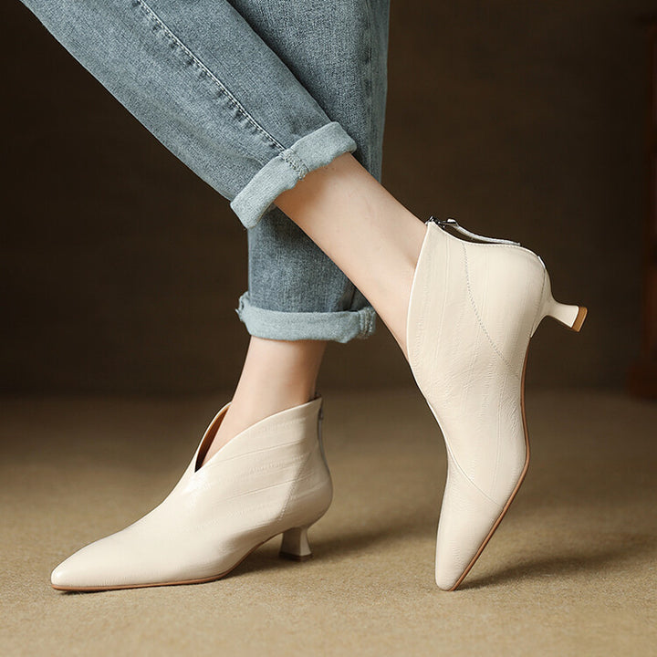 Claudia Genuine Leather Boots