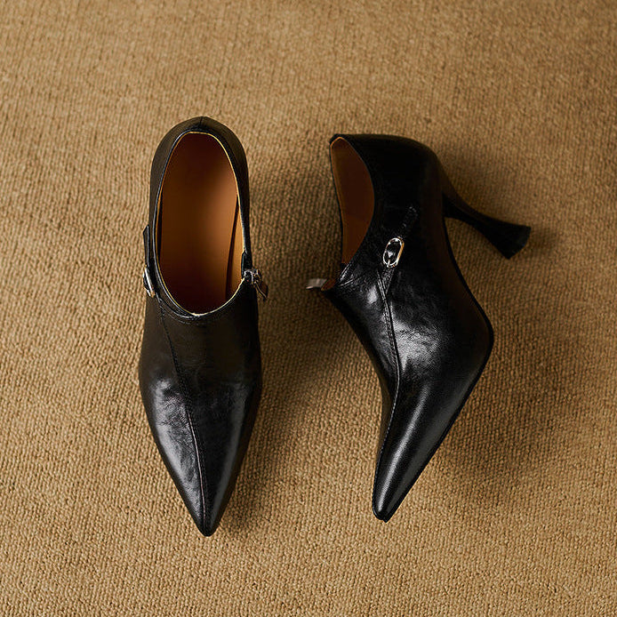 Mimi Genuine Leather Boots