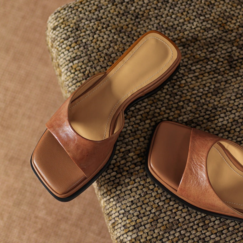 Harlen Genuine Leather Sandals