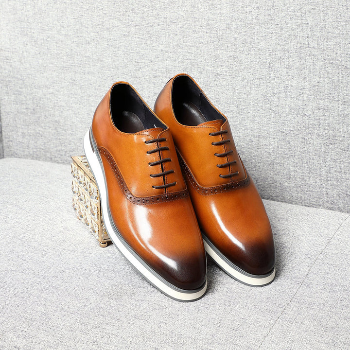 Quaro Cowhide Leather Oxford Shoes