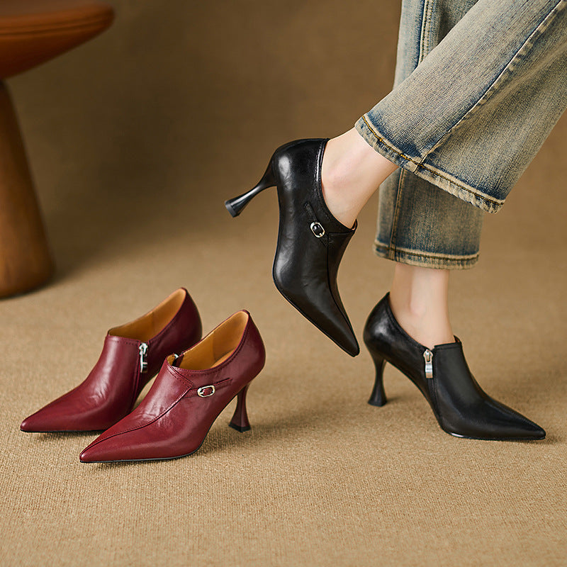 Mimi Genuine Leather Boots