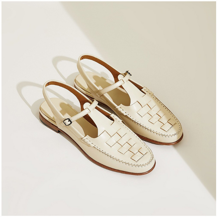 Woven Slingback Sandal - Heston Manor