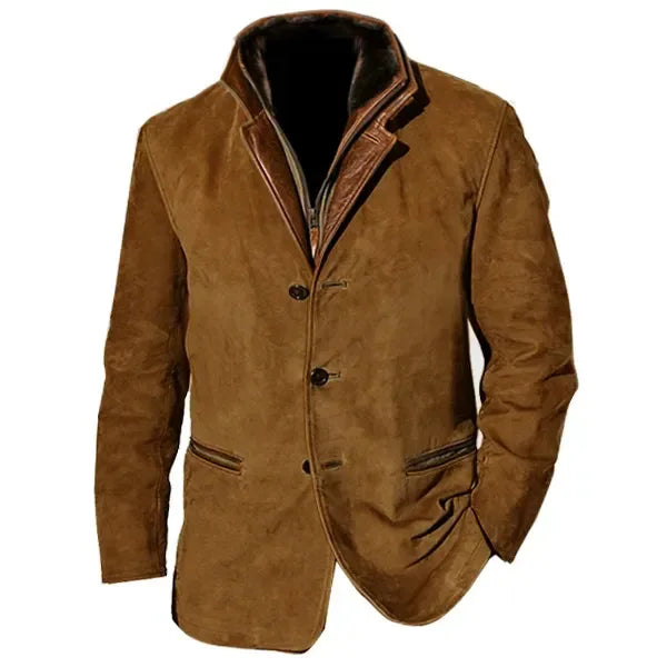 Men’s Suede Field Jacket - Heston Manor