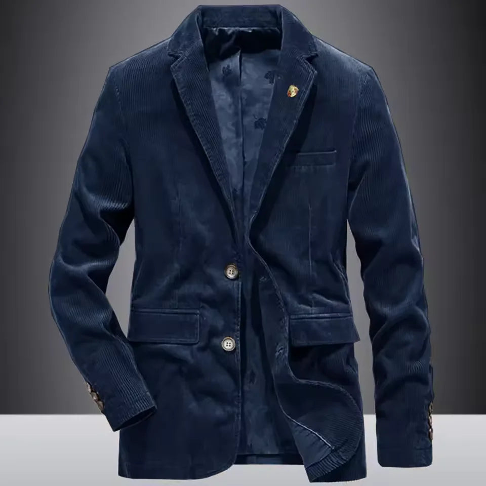 Men’s Tailored Corduroy Blazer - Heston Manor