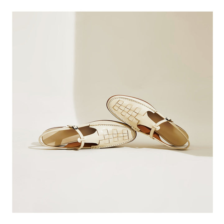 Woven Slingback Sandal - Heston Manor