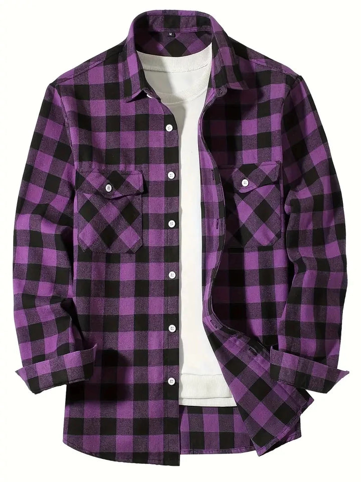 Men’s Buffalo Campfire Shirt - Heston Manor