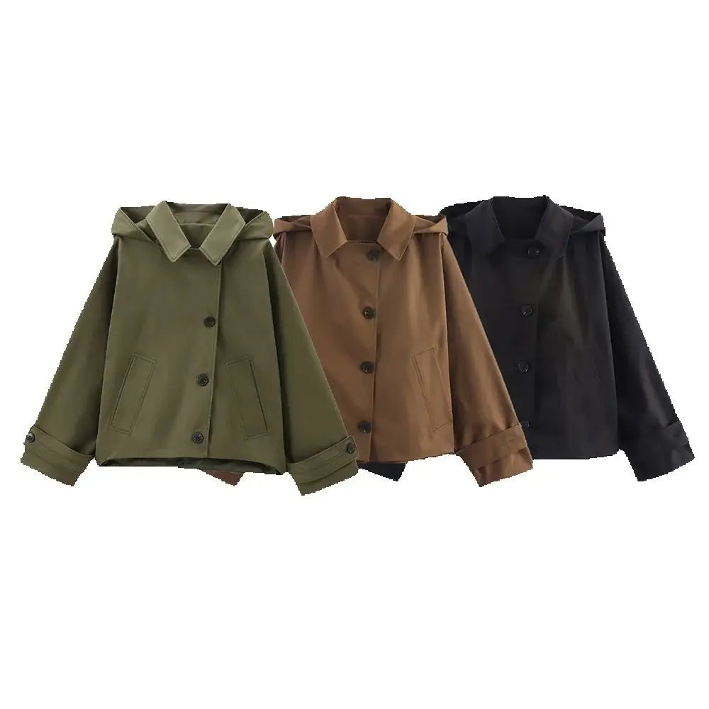 Women’s Structured Collar Jacket - Heston Manor