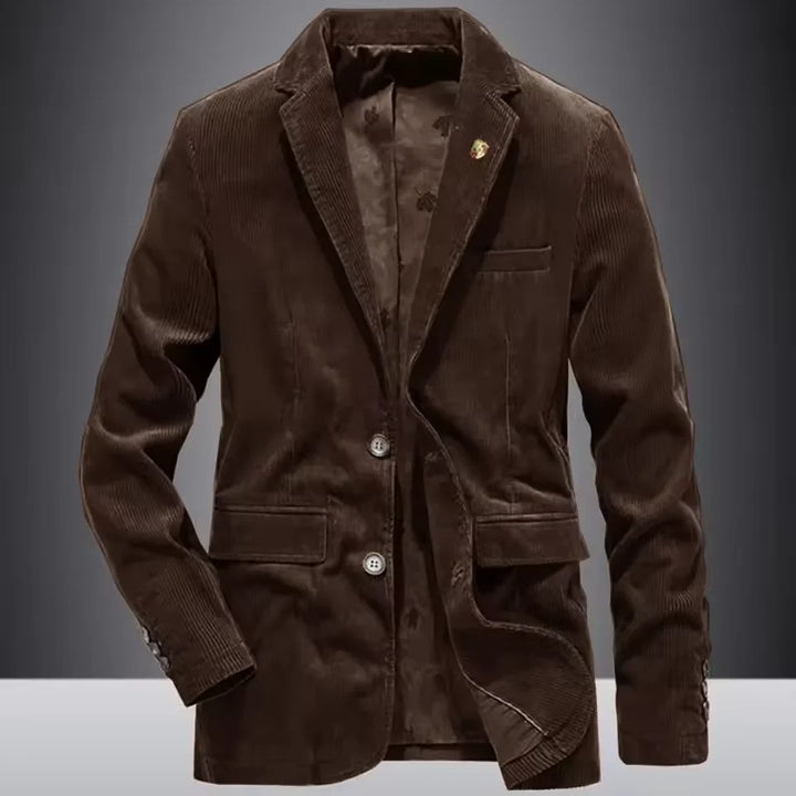 Men’s Tailored Corduroy Blazer - Heston Manor