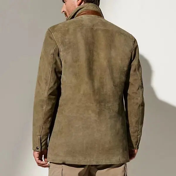 Men’s Suede Field Jacket - Heston Manor
