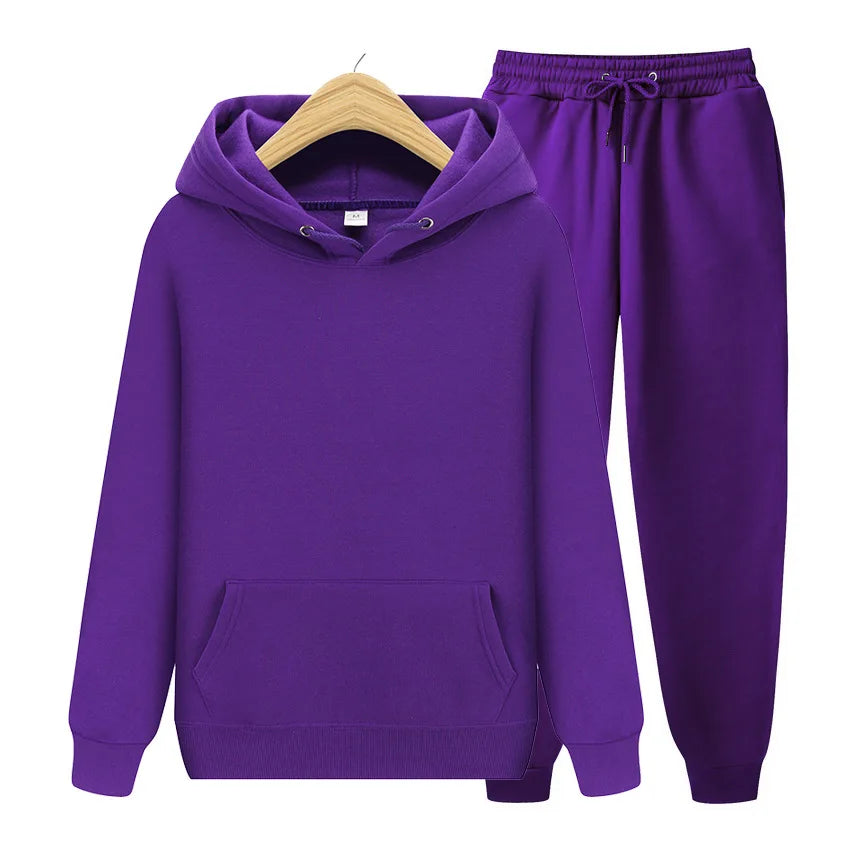 Men’s Hoodie & Jogger Track Suit Set - Heston Manor