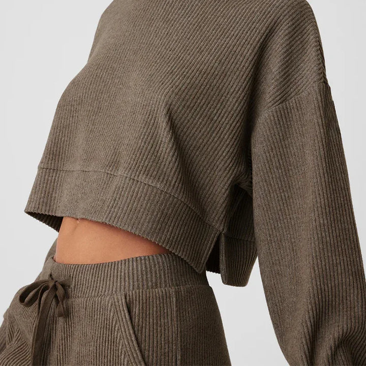 Women’s Corduroy Two-Piece Set - Heston Manor