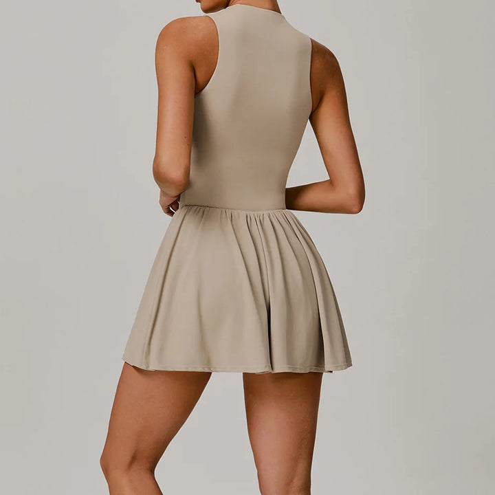 Women’s Sleeveless One-Piece Tennis Jumpsuit - Heston Manor
