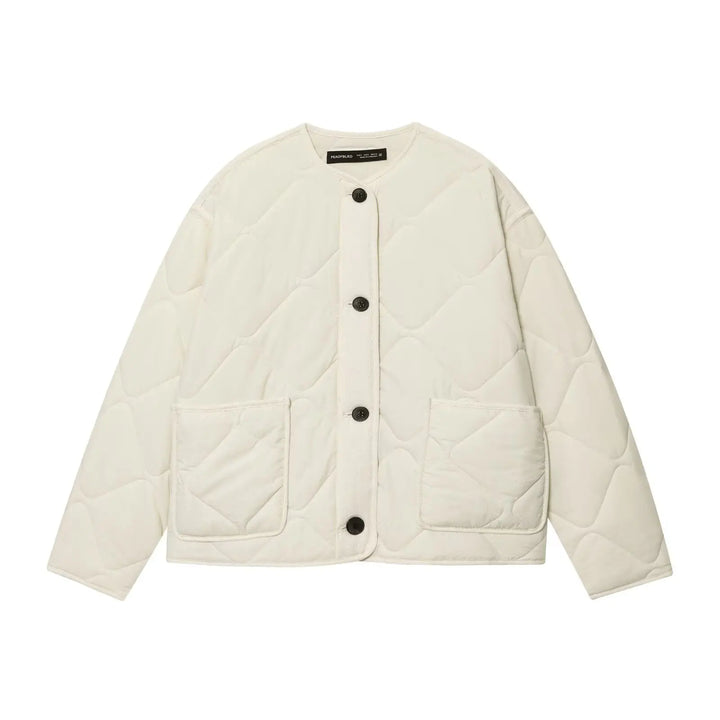 Women’s Quilted Button-Front Jacket - Heston Manor
