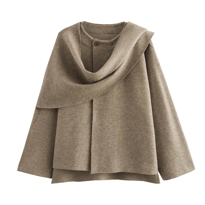 Shawl Collar Pullover Jacket for Women - Heston Manor