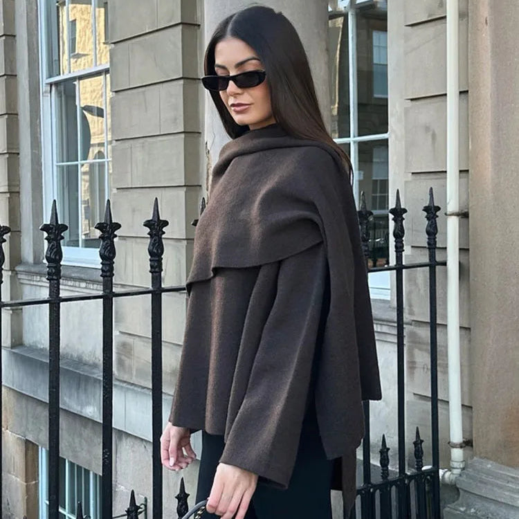 Shawl Collar Pullover Jacket for Women - Heston Manor
