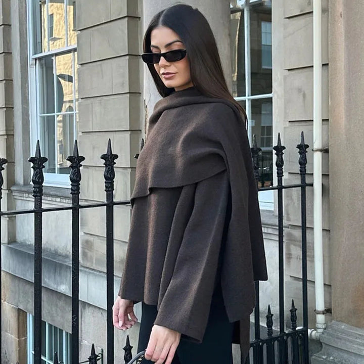 Shawl Collar Pullover Jacket for Women - Heston Manor