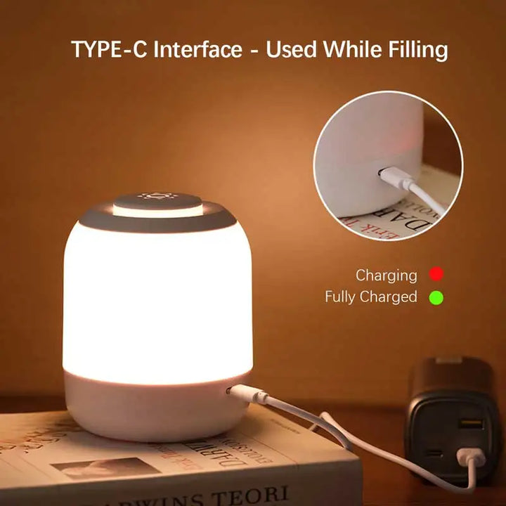 Rechargeable Touch Control Night Light - Heston Manor
