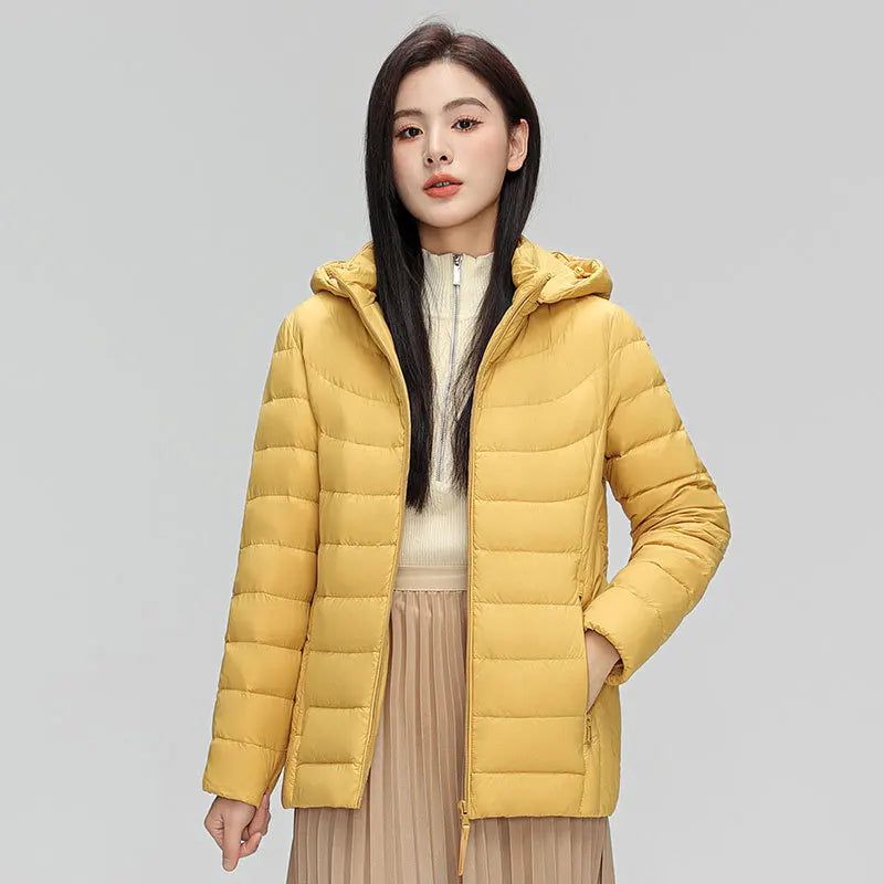Women’s Lightweight Down Puffer Jacket - Heston Manor