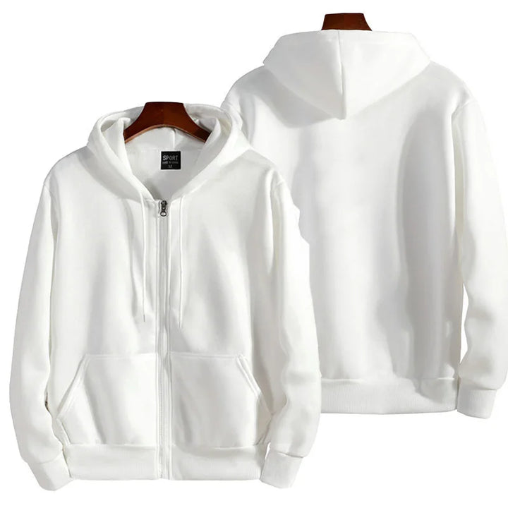 Men’s Zip-Up Hooded Sweatshirt - Heston Manor