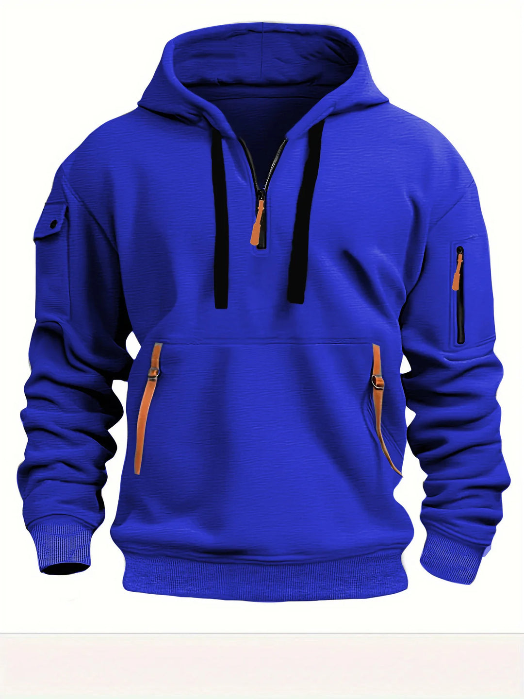 Men’s Utility Half-Zip Hooded Sweatshirt - Heston Manor