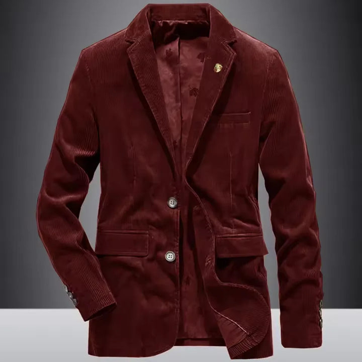 Men’s Tailored Corduroy Blazer - Heston Manor